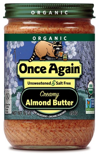 Once Again Nut Butter Organic Roasted Smooth Almond Butter; 16 Ounces; 6 Per Case - High Mart Wholesale