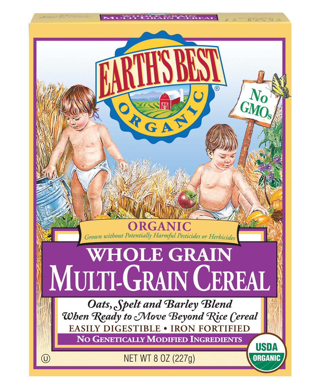 Earth's Best Multi Grain Cereal; 8 Ounces; 12 Per Case