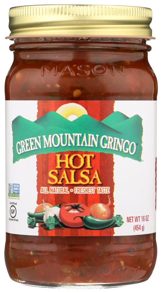 Green Mountain Salsa Hot; 1 Each; 12 Per Case - High Mart Wholesale