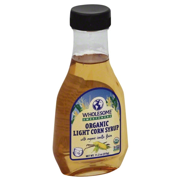 Wholesome Sweetener Corn Syrup Organic Light; 11.2 Ounces; 6 Per Case