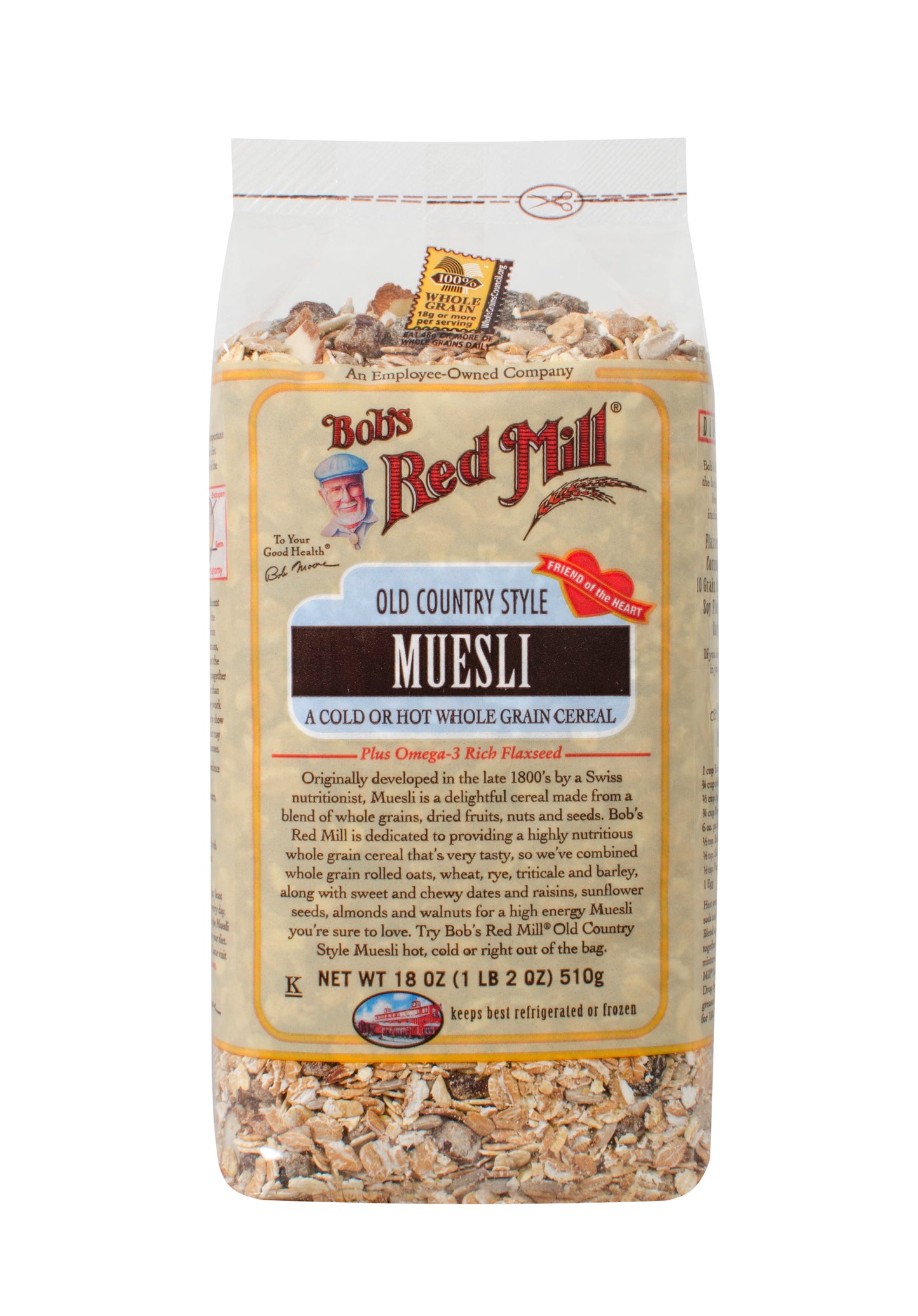 Bob's Red Mill Natural Foods Inc Muesli; 18 Ounces; 4 Per Case
