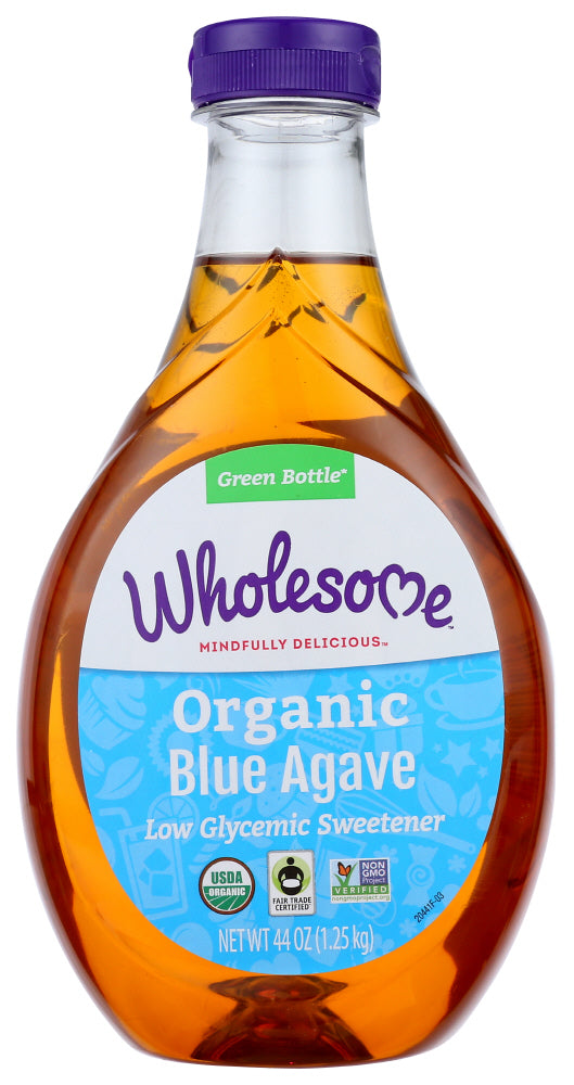 Wholesome Sweetener Organic Agave Blue Syrup; 44 Ounce; 6 Per Case