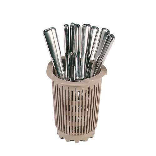 Vollrath Silverware Cylinder Beige; 36 Each; 1 Per Case
