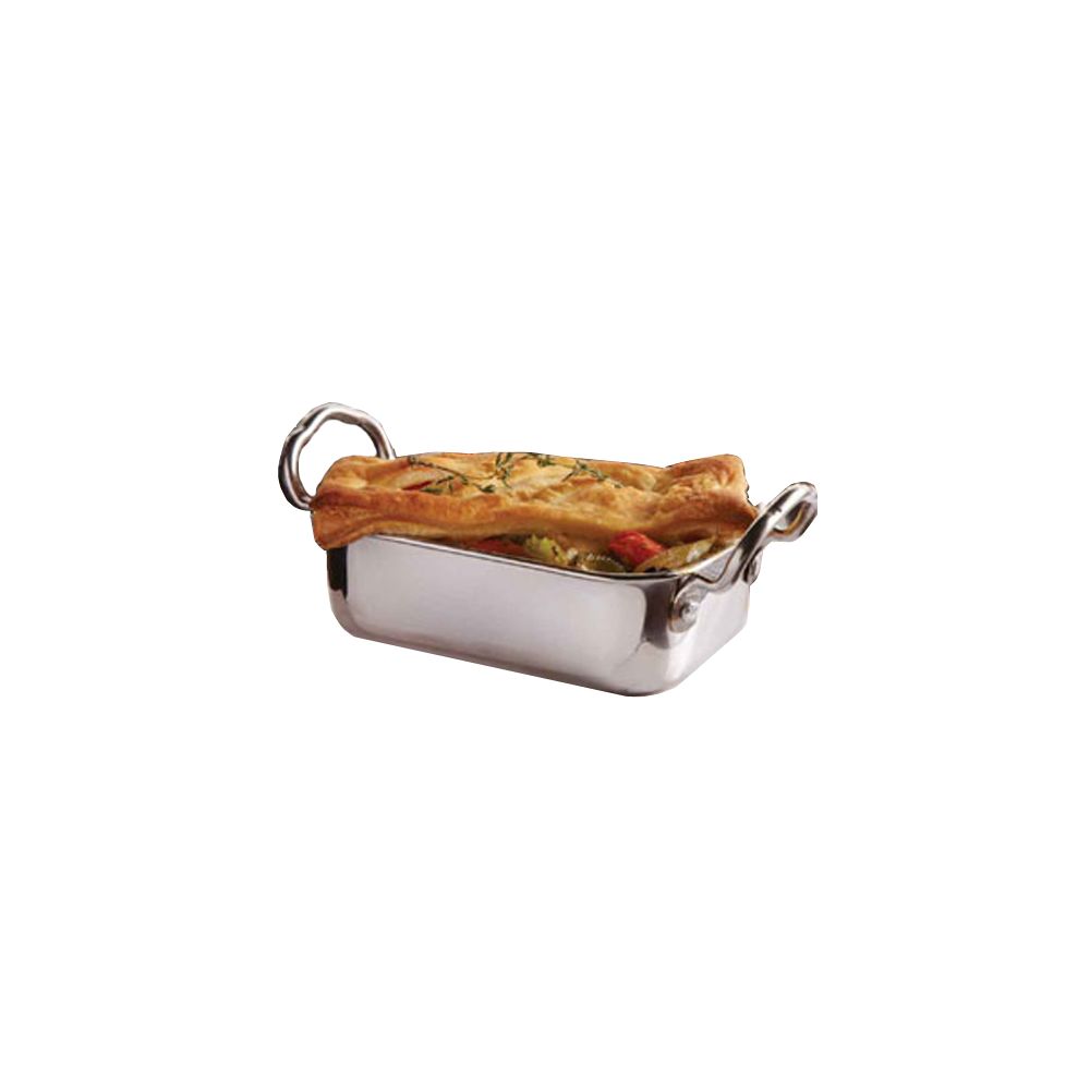 American Metalcraft Stainless Steel Mini Roast Pan; 1 Each - High Mart Wholesale