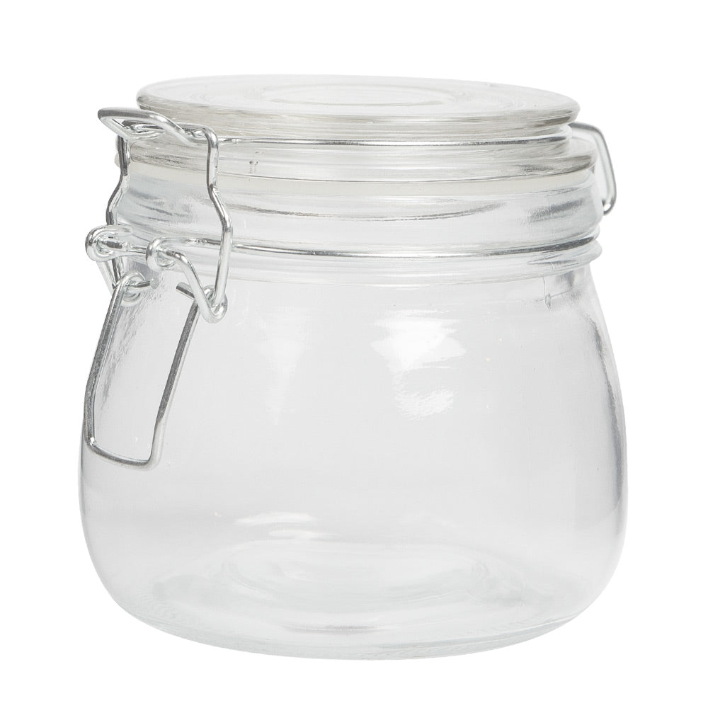 American Metalcraft Mason Jar Small Hinged-Lid 16 Ounce; 1 Each - High Mart Wholesale
