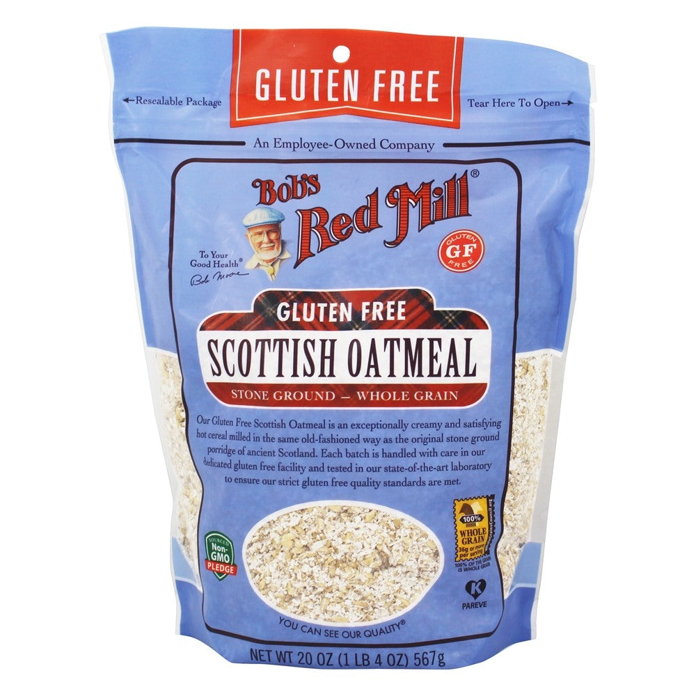 Bob's Red Mill Natural Foods Inc Oatmeal Scottish Gluten Free; 20 Ounces; 4 Per Case