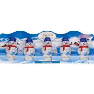 Lindt & Sprungli (Usa) Inc Mini Snowman Milk Chocolate; 1.7 Ounces; 12 Per Case