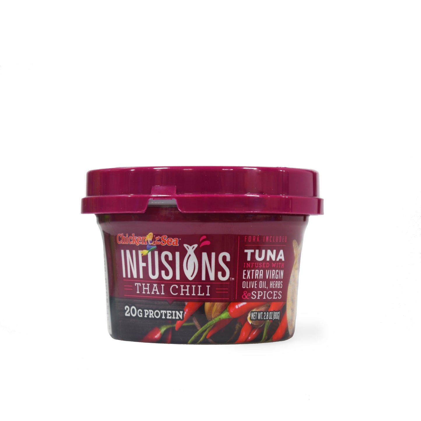 Chicken Of The Sea Infusions Tuna With Thai Chili; 2.8 Ounces; 6 Per Case - High Mart Wholesale