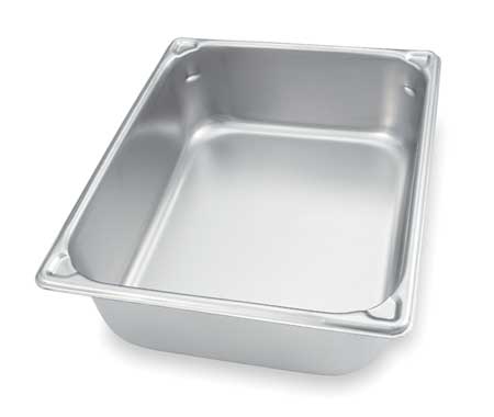 Vollrath Pan Half Size Long 6 Inch 22 Gauge; 3 Each; 1 Per Case