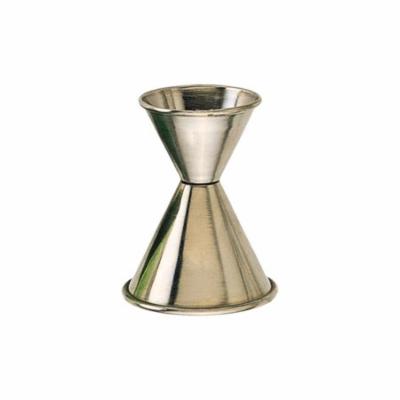 American Metalcraft Jigger Stainless Steel 3/4X1.5; 1 Each; 12 Per Case - High Mart Wholesale