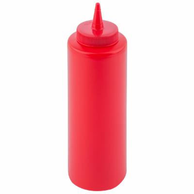 Tablecraft Red Squeeze Bottle Ketchup Cone Tip; 36 Each; 1 Per Case - High Mart Wholesale