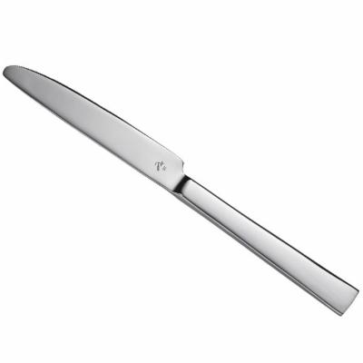 World Tableware Santorini Mirror Pinched Bolter Serrated Blade Dinner Knife 9.5"; 12 Each - High Mart Wholesale