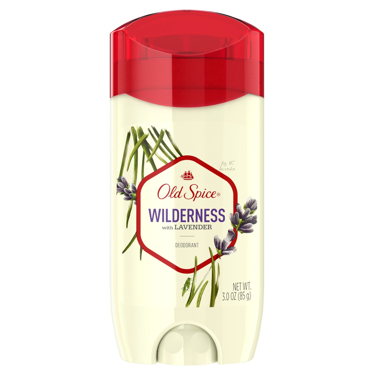 Old Spice Deodorant For Men Inspired By Nature Wilderness Lavender; 3 Ounces; 3 Per Box; 4 Per Case