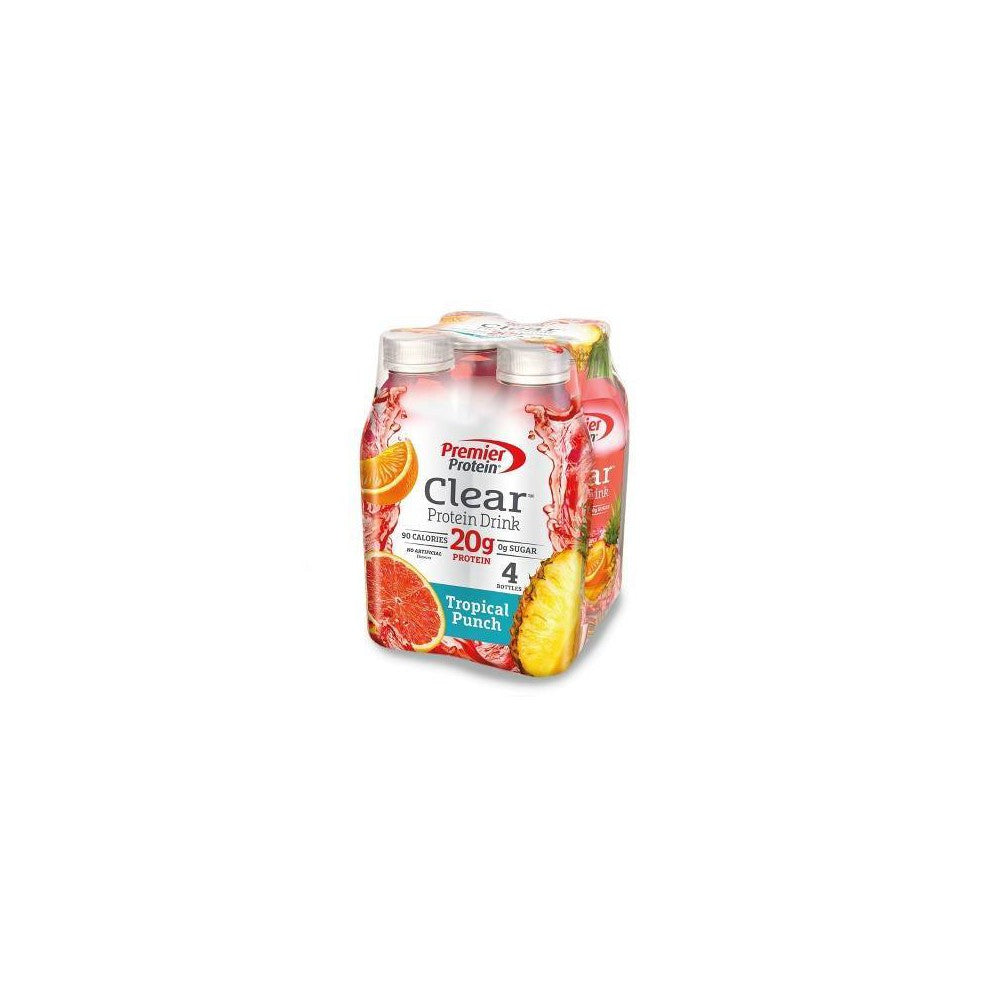 Premier Protein Ready To Drink Tropical Punch; 16.9 Ounces; 4 Per Box; 3 Per Case - High Mart Wholesale
