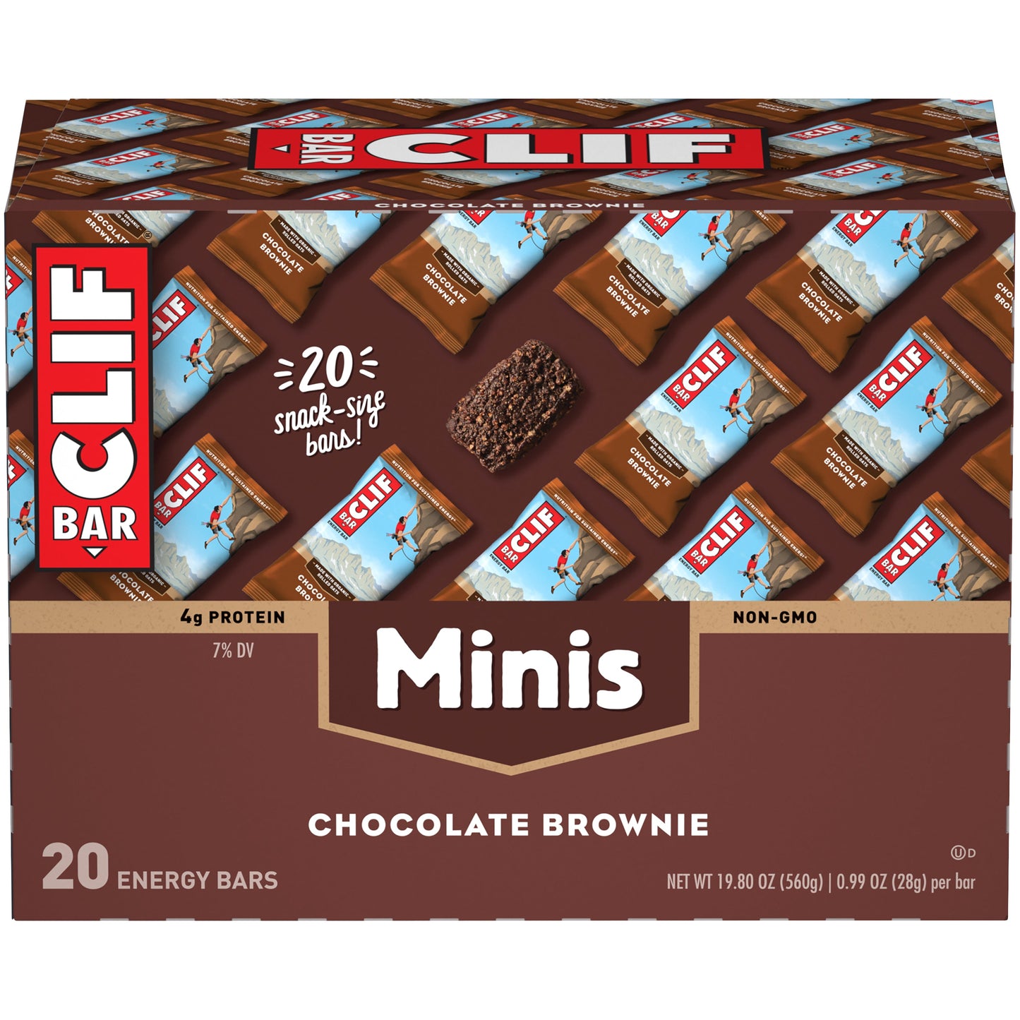 Clif Bar Mini Chocolate Brownie; 1.61 Pound; 4 Per Case - High Mart Wholesale
