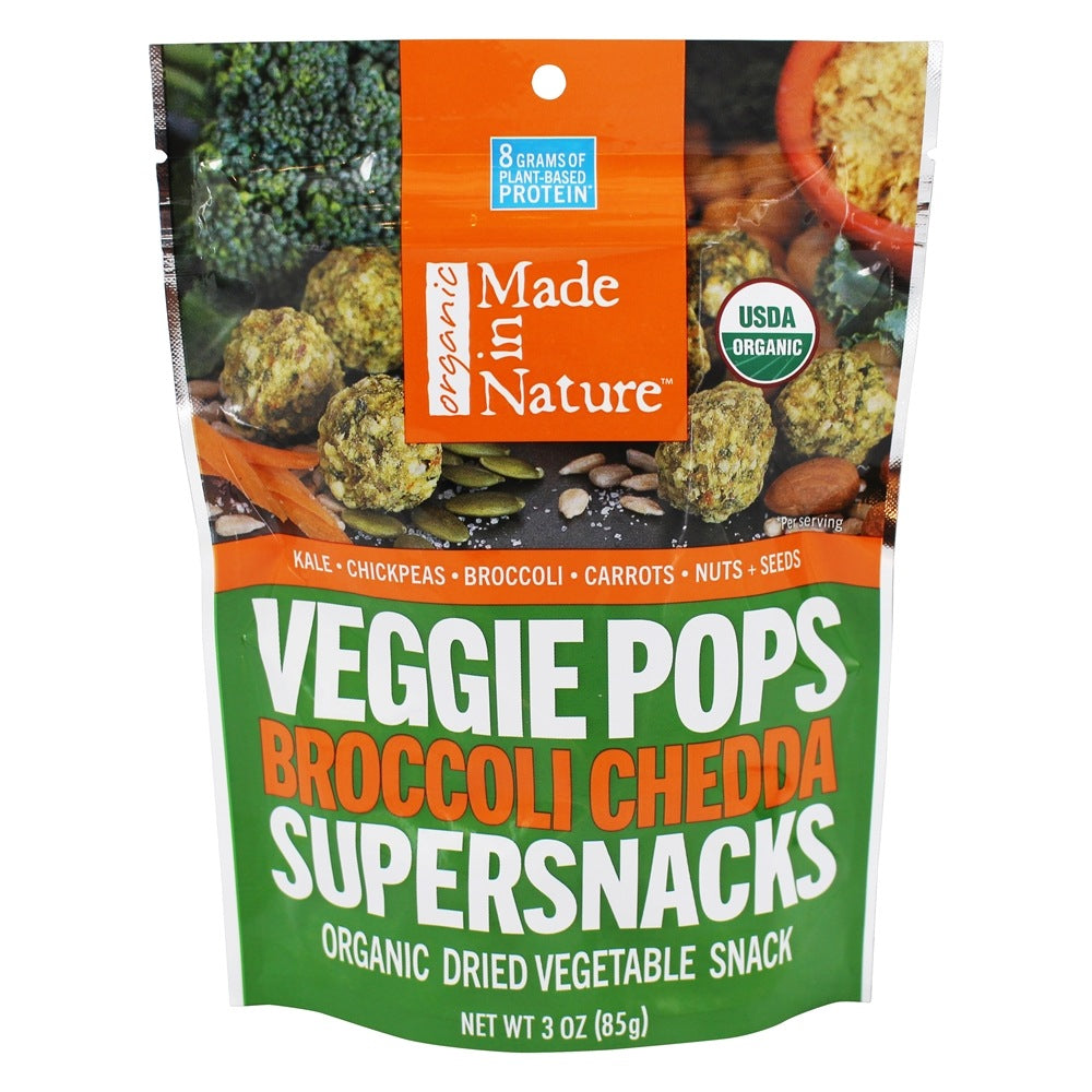 Made In Nature Broccoli Chedda Veggie Pops; 1 Each; 6 Per Case - High Mart Wholesale