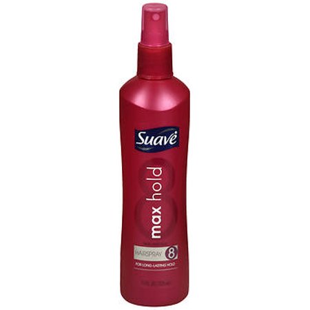 Suave Non-Aerosol Max Hold Unscented Hair Spray; 11 Fluid Ounces; 6 Per Box; 2 Per Case