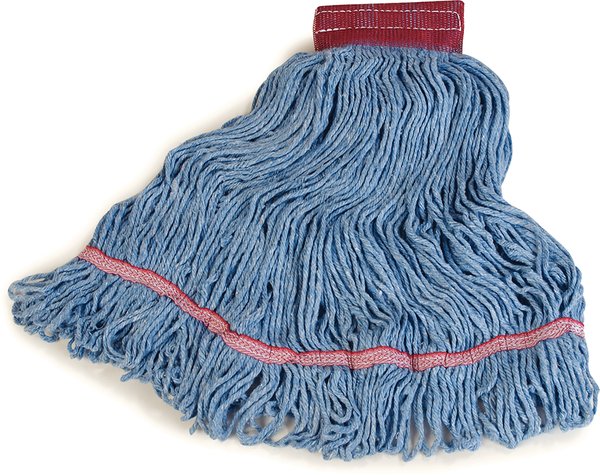 Carlisle Foodservice Mop Large Looped-End With Red Band; 12 Each; 1 Per Case