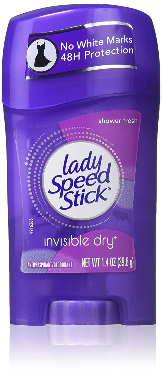 Lady Speed Stick Antiperspirant Invisible Dry Shower Fresh; 1.4 Ounce; 6 Per Box; 2 Per Case