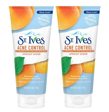 St. Ives Apricot Scrub Blemish And Blackhead Control; 6 Ounces; 6 Per Case
