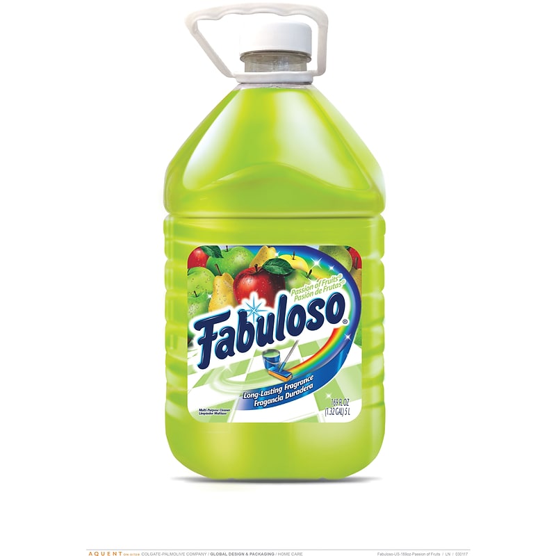 Fabuloso Liquid Clean Passion Fruit; 169 Fluid Ounces; 3 Per Case