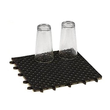 American Metalcraft Bar Tile Black 12" X 12" X 2.5"; 1 Each - High Mart Wholesale