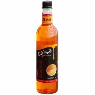 Davinci Gourmet Gourmet Orange Syrup; 750 Milileter; 4 Per Case - High Mart Wholesale