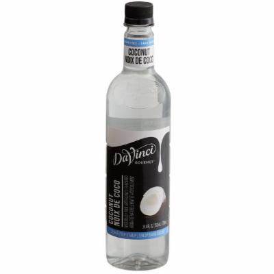 Davinci Gourmet Flavoring Coconut Sugar Free Plastic Bottle; 750 Milileter; 4 Per Case - High Mart Wholesale