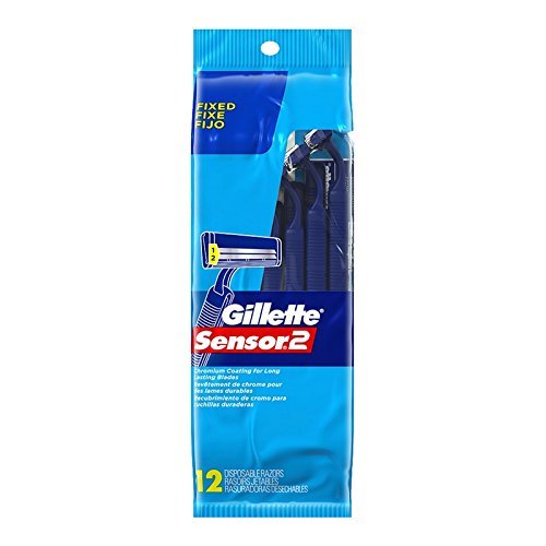 Sensor 2 Sensor Two Razor Base Long Handle; 12 Count; 12 Per Box; 6 Per Case