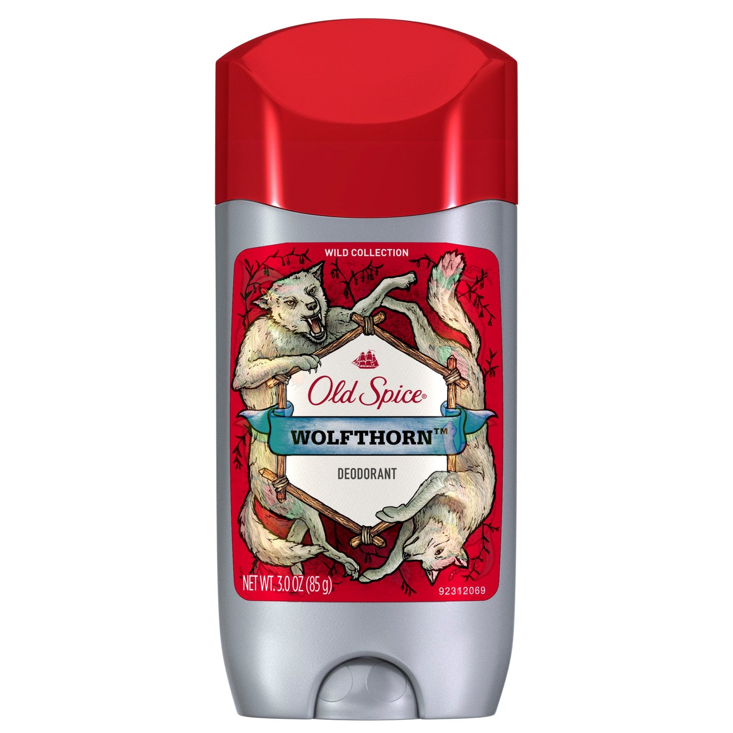 Old Spice Deodorant Wild Collection Wolfthorn; 3 Ounces; 3 Per Box; 4 Per Case