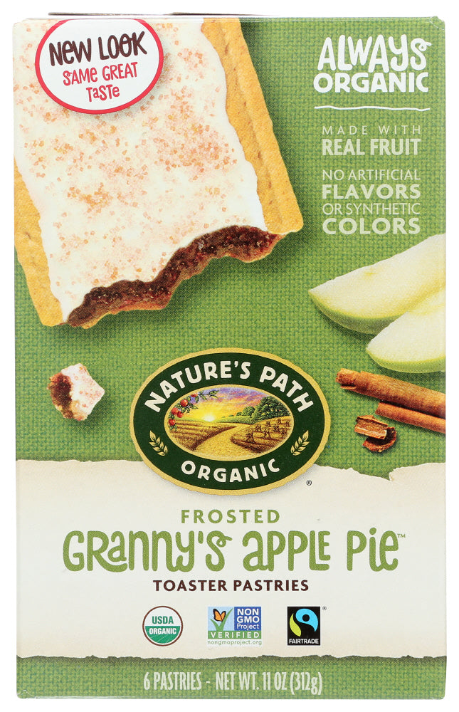 Nature's Path Granny's Apple Pie Toaster Pastry; 11 Ounces; 12 Per Case - High Mart Wholesale