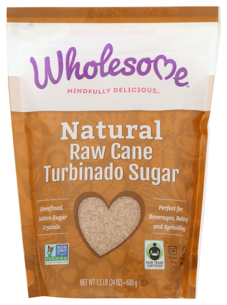 Wholesome Sweetener Cane Sugar Organic; 1.5 Pounds; 6 Per Case