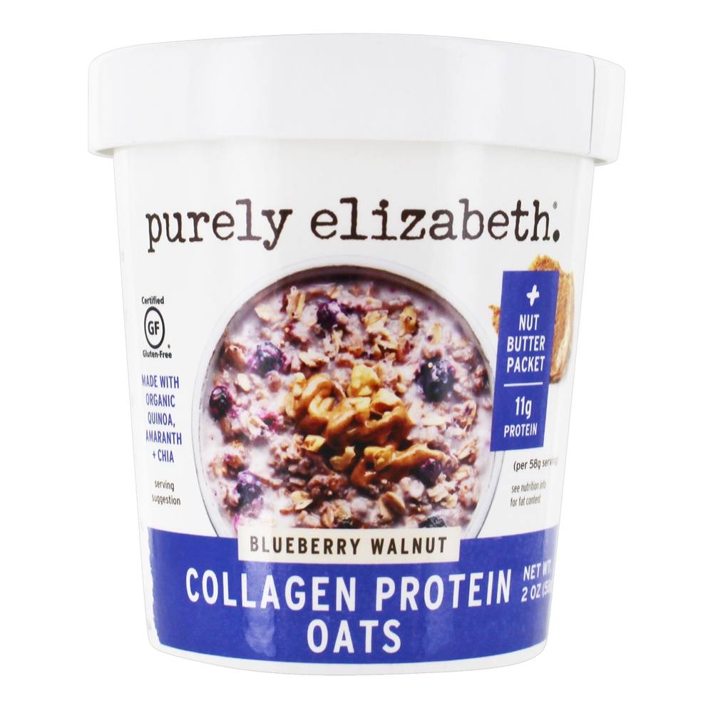 Purely Elizabeth Blueberry Walnut Collagen Oatmeal; 1 Each; 12 Per Case - High Mart Wholesale