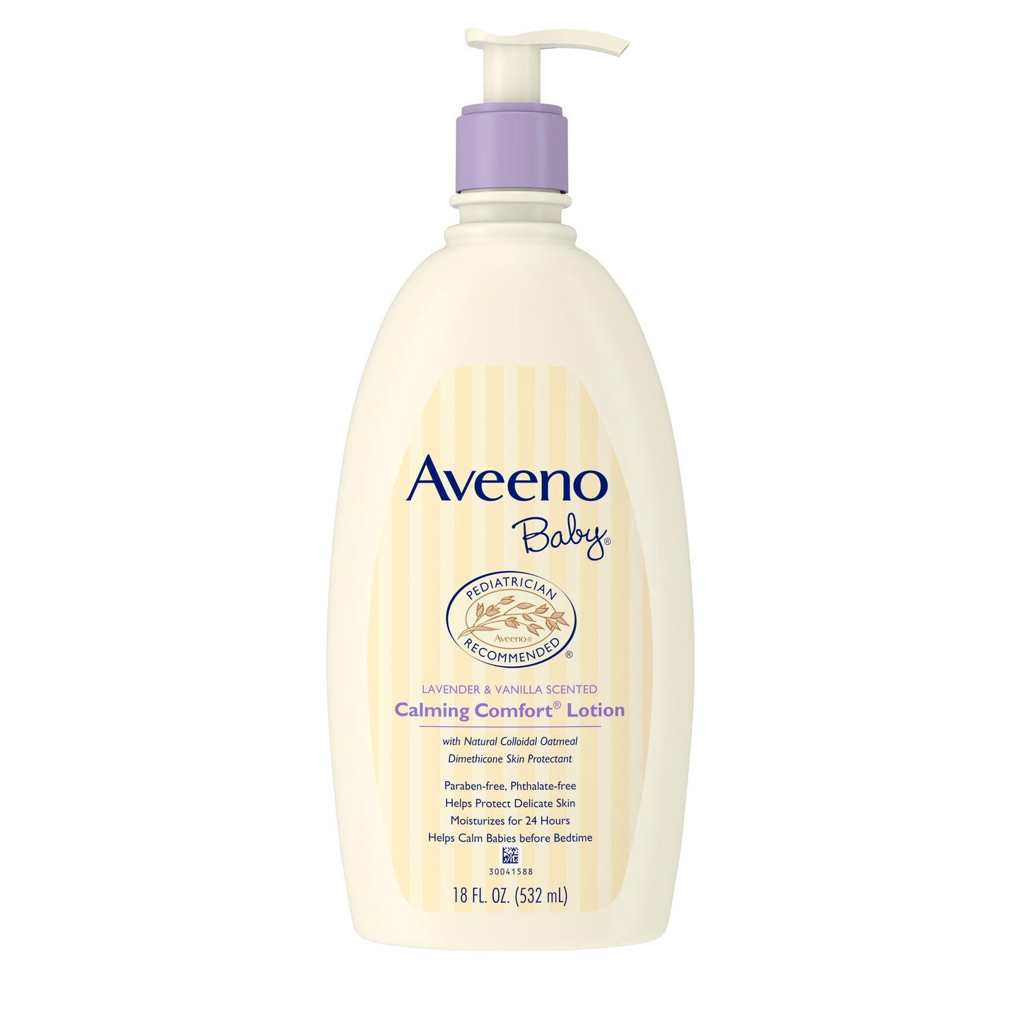 Aveeno Baby Calming Comfort Baby Lotion; 18 Fluid Ounces; 3 Per Box; 4 Per Case - High Mart Wholesale