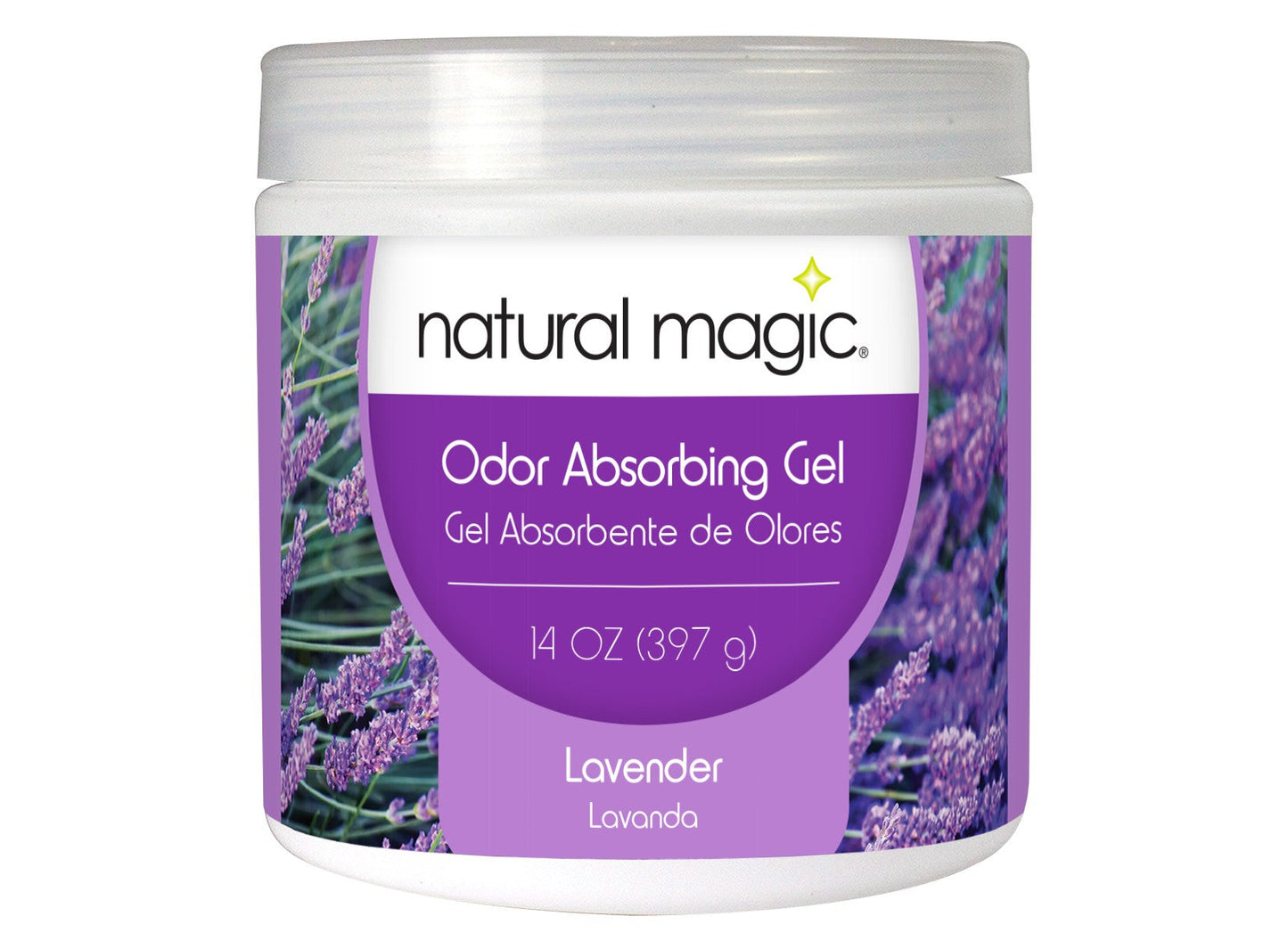 Gonzo Natural Magic Odor Absorbing Gel Lavender; 14 Ounces; 12 Per Case - High Mart Wholesale