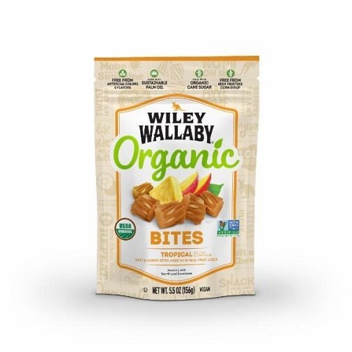 Wiley Wallaby Organic Tropical Licorice; 5.5 Ounces; 8 Per Case