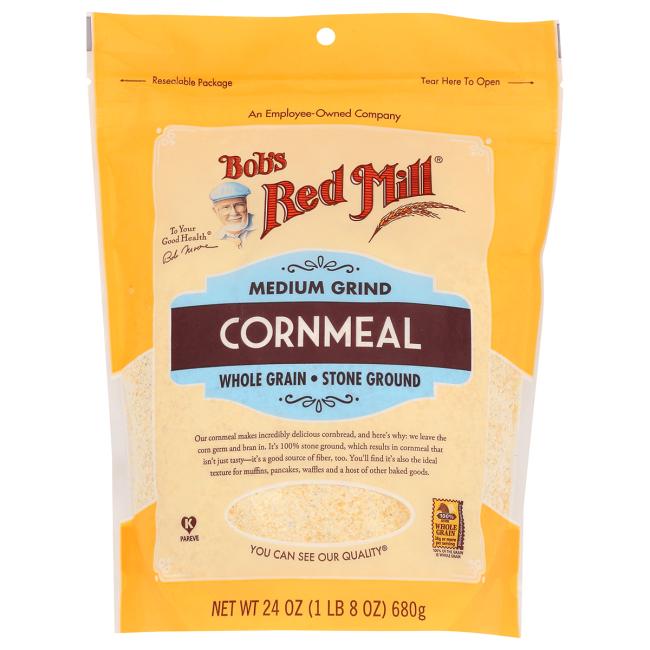 Bob's Red Mill Natural Foods Inc Cornmeal Medium Grind; 24 Ounces; 4 Per Case