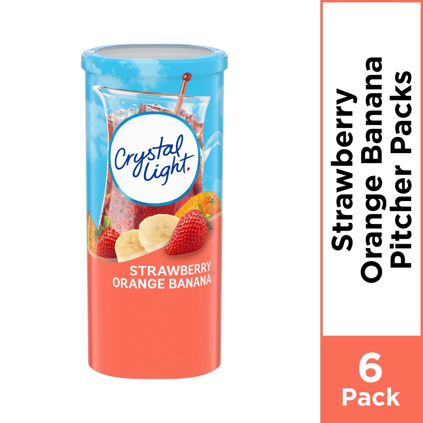 Crystal Light Crystal Light Strawberry/Orange/Banana; 2.4 Ounces; 12 Per Case - High Mart Wholesale