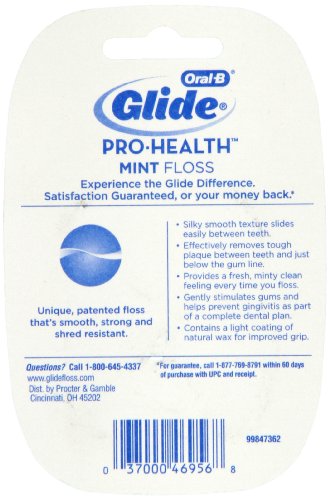 Oral B Glide Floss Original Mint 54.6 Yard Dental Floss; 54.6 Yard; 6 Per Box; 8 Per Case