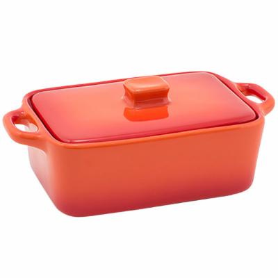 Front Of The House Rectangle Kiln Bowl Ovenware; 12 Each; 1 Per Case - High Mart Wholesale