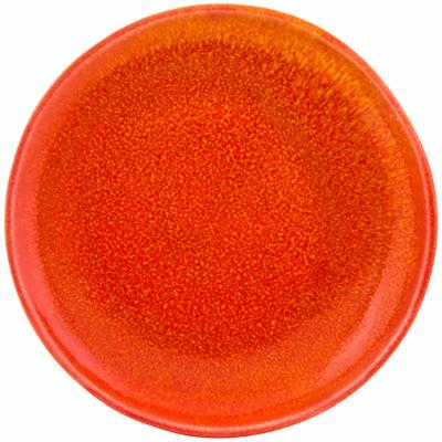 Front Of The House Round Kiln Plate Blood Orange 11 Inch; 6 Each; 1 Per Case - High Mart Wholesale