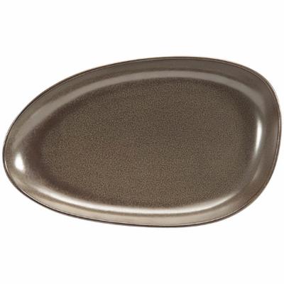 Front Of The House- Foh 11 Inch Oval Kiln Plate; 6 Each; 1 Per Case - High Mart Wholesale
