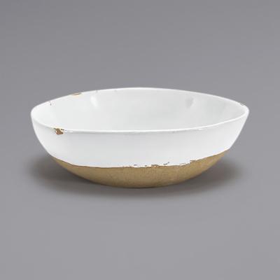 Front Of The House 7 Inch Round Artefact Bowl White; 6 Each; 1 Per Case - High Mart Wholesale