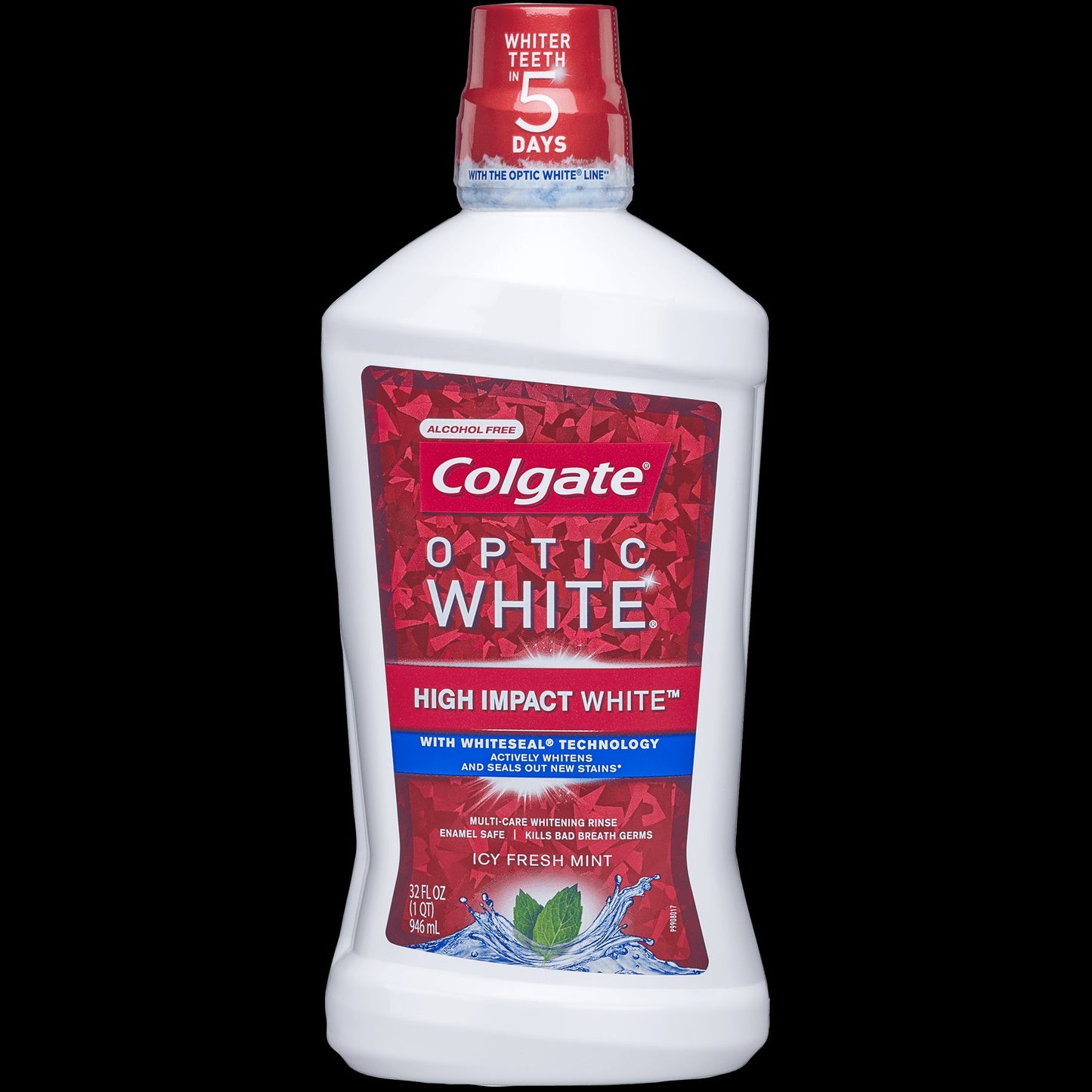Colgate Optic White High Impact White Ice Fresh Mint; 32 Fluid Ounces; 6 Per Case