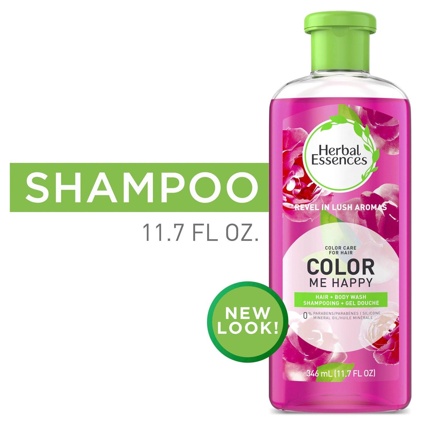 Herbal Essences Color Me Happy Shampoo & Body Wash; 346 Milliliter; 6 Per Case
