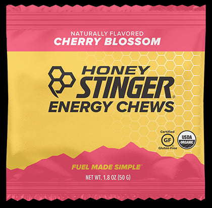 Honey Stinger Cherry Blossom Organic Energy Chew; 1.8 Ounces; 12 Per Box; 8 Per Case - High Mart Wholesale