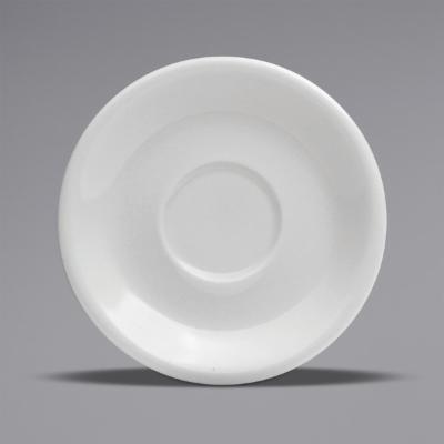 Oneida 6.5 Inch Buffalo Cream White Narrow Rim Plate; 36 Each; 1 Per Case - High Mart Wholesale