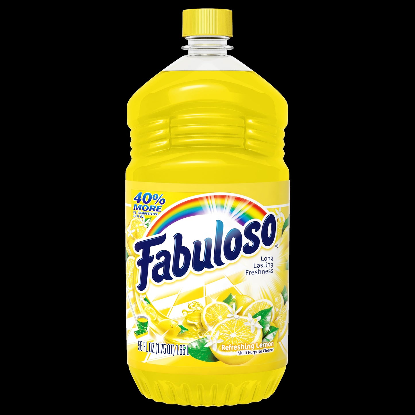 Fabuloso Liquid Clean Lemon; 56 Fluid Ounces; 6 Per Case