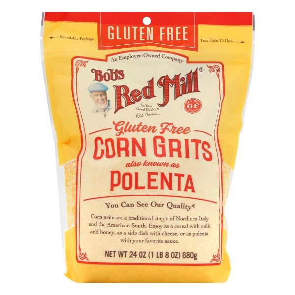 Bob's Red Mill Natural Foods Inc Gluten Free Yellow Corn Polenta; 24 Ounce; 4 Per Case
