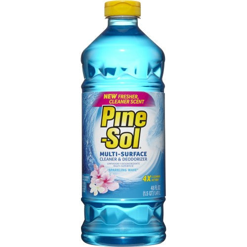 Pine Sol Cleaner Sparkling Wave; 48 Fluid Ounces; 8 Per Case